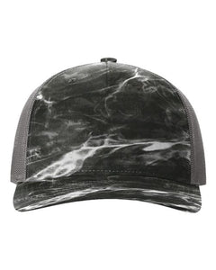 Richardson - Five-Panel Printed Trucker Cap pfp