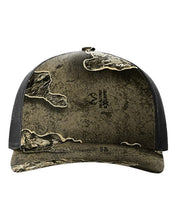 Load image into Gallery viewer, Richardson - Five-Panel Printed Trucker Cap pfp