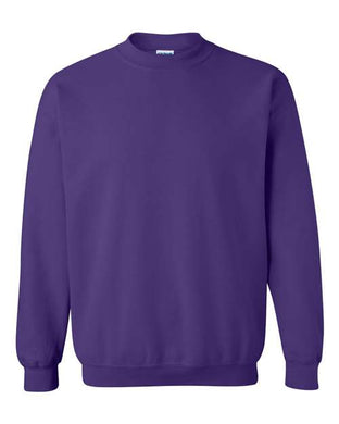 Purple Gildan Heavy  Crewneck Sweatshirt