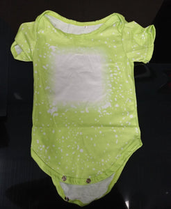 LIME GREEN SUBLIMATON BLEACHED ONSIE
