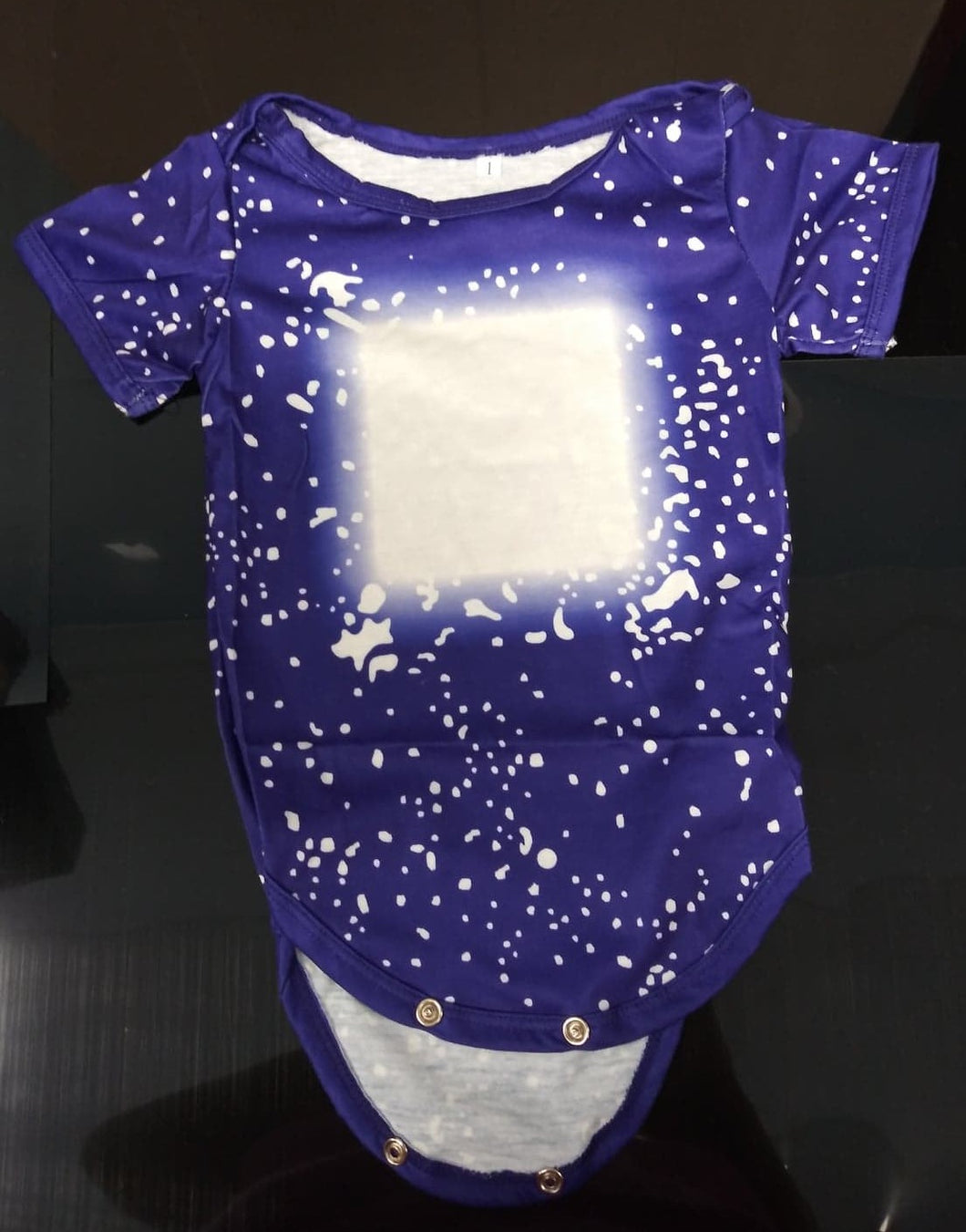 PURPLE SUBLIMATION BLEACHED ONSIES
