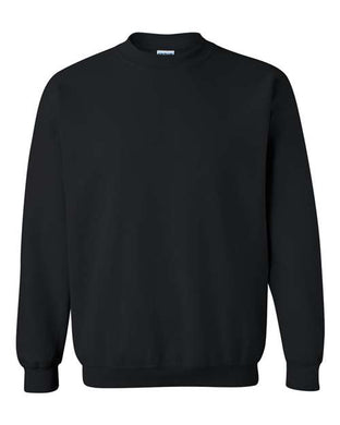 Black Gildan Heavy  Crewneck Sweatshirt