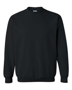 Black Gildan Heavy  Crewneck Sweatshirt