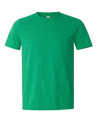 Heather Irish Green Gildan Soft Style T-Shirt