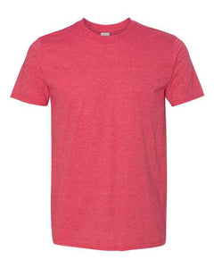 Heather Red Softstyle Gildan T-Shirt