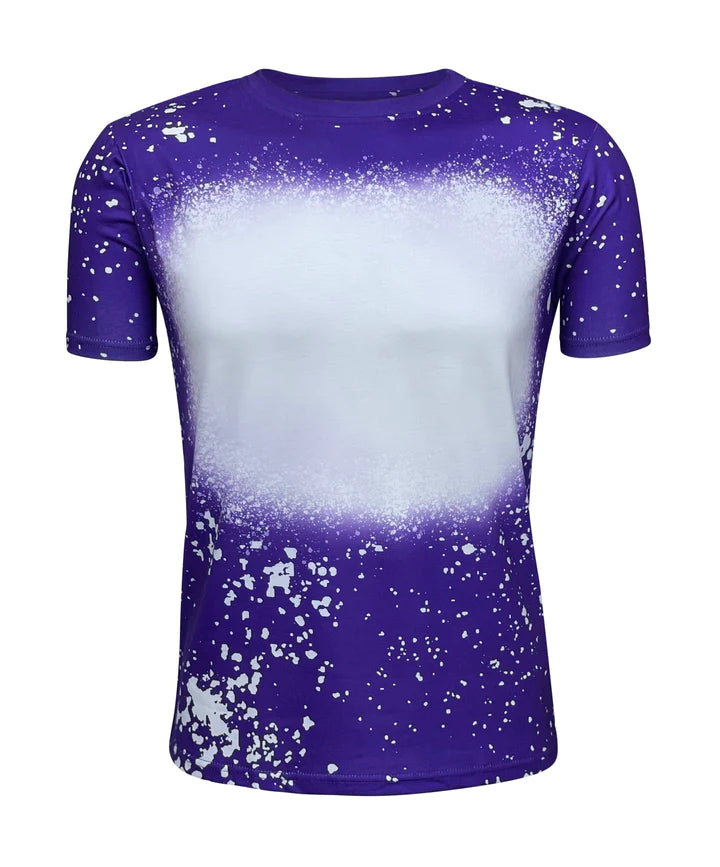 Purple lv bleached tshirts – Sweetandsassytrends