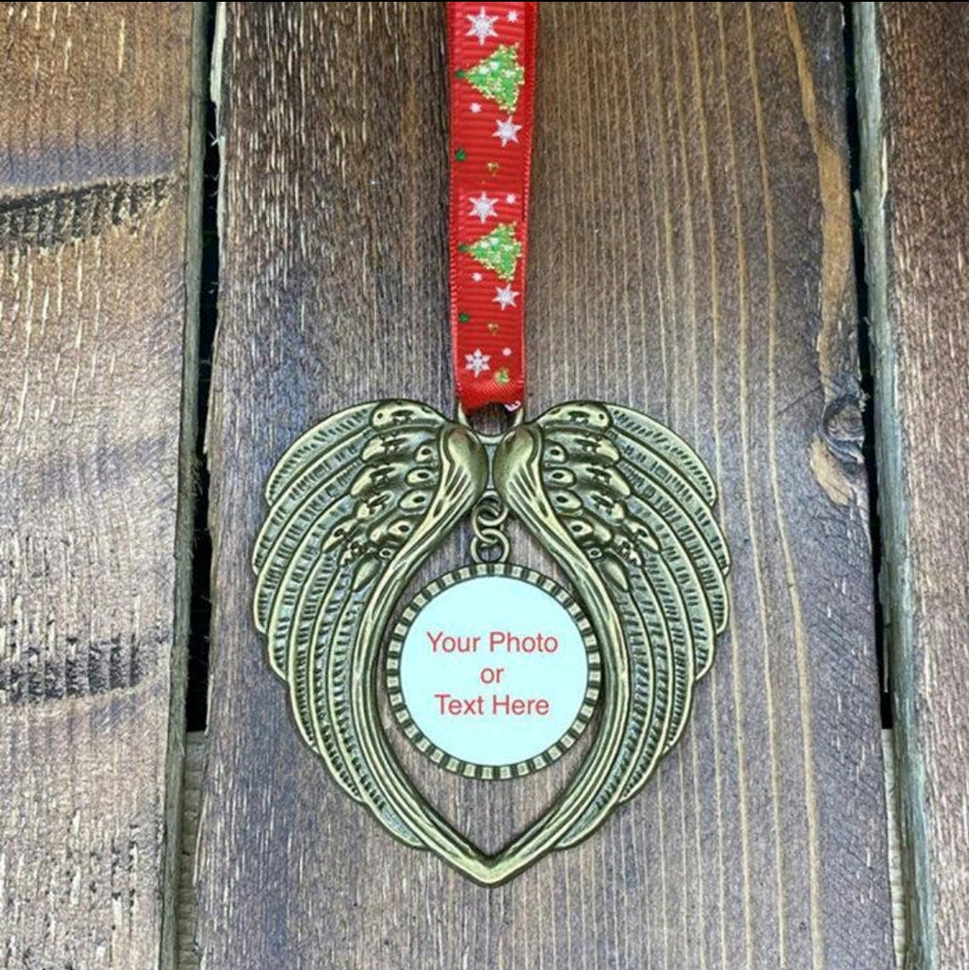 Sublimation Angel Wing Ornament