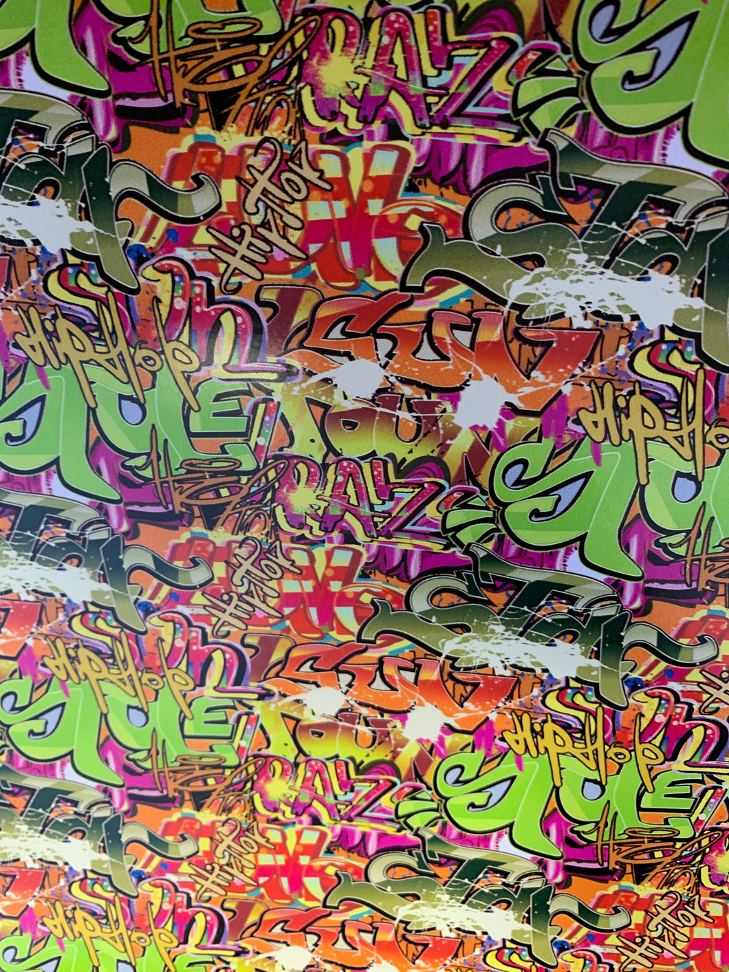 Graffiti Sticker Vinyl