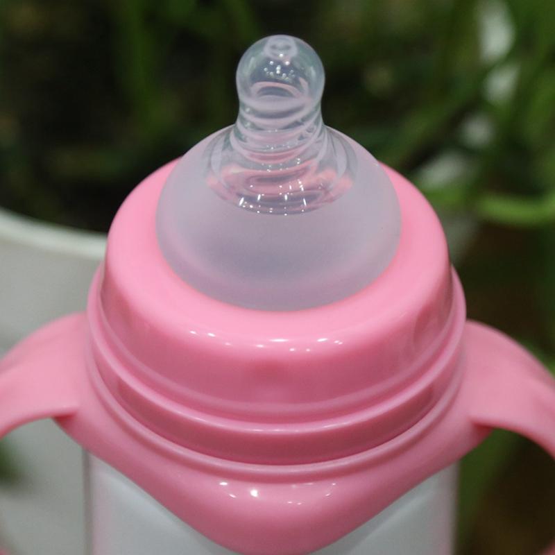 Sublimation White Nursing Bottle tumblers