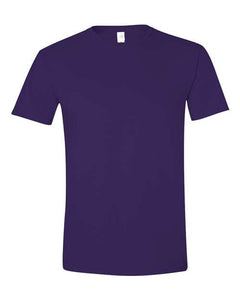Purple Gildan Soft Style T-Shirt