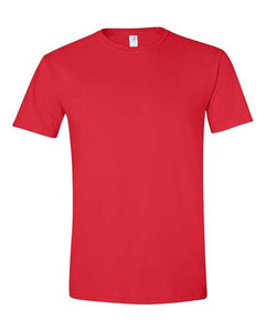 Youth Red Gildan Soft Style T-Shirt
