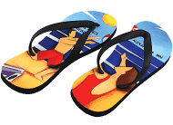 Load image into Gallery viewer, SUBLIMATION FLIP FLOPS