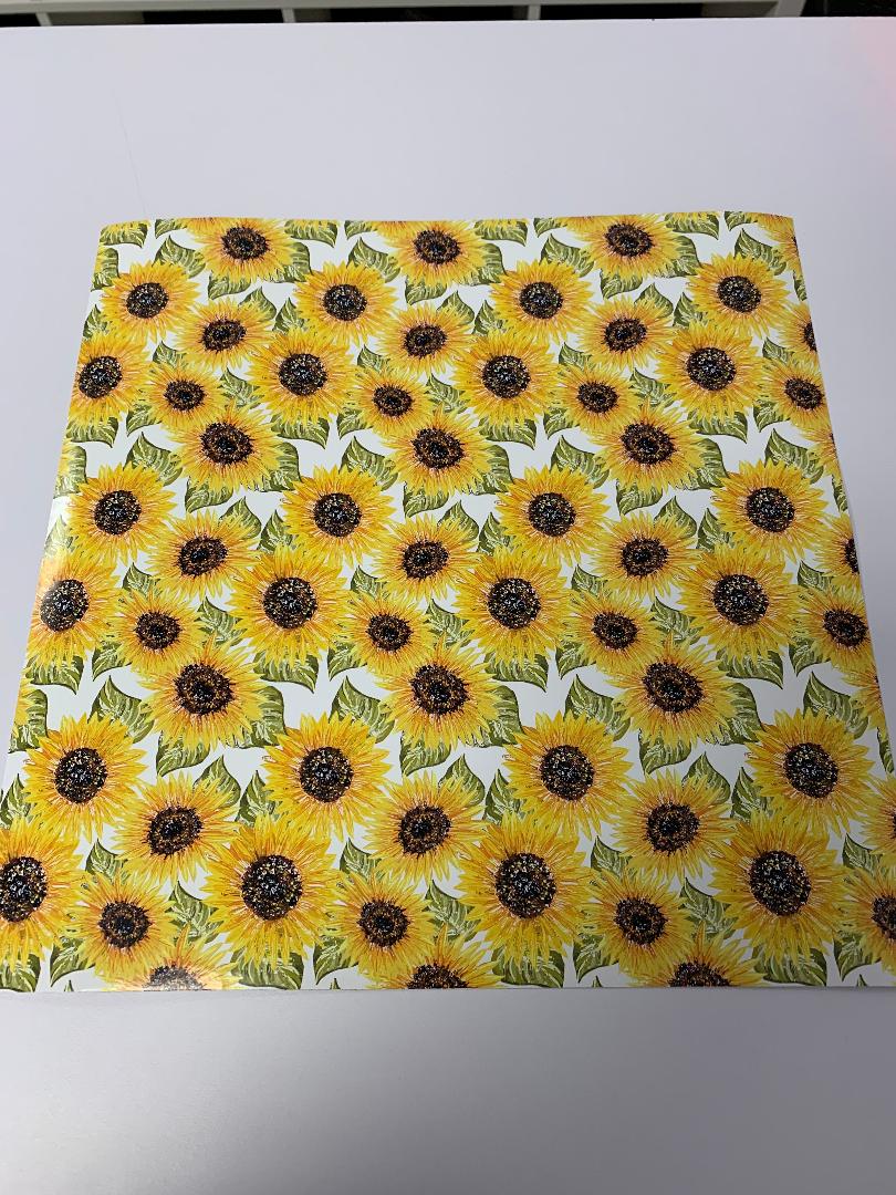 Sunflower Sticker Vinyl